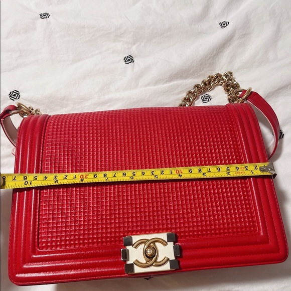 $5500 Chanel 14C Limited Edition Red "Cube" New Me - Picture 14 of 15